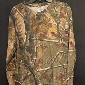 Realtree Men's Large Long Sleeve Camo Shirt